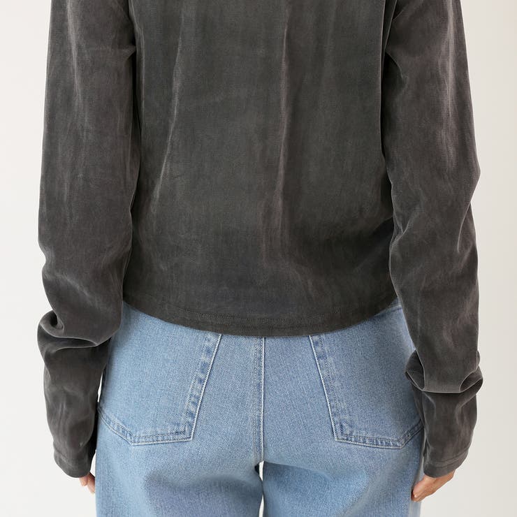 シアーベロアドレープネックプルオーバー | FUNNY COMPANY＋  | 詳細画像24 