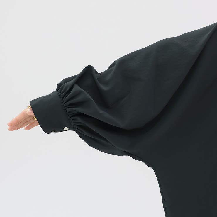 エステルジョーゼットバックギャザーワンピース | FUNNY COMPANY＋  | 詳細画像22 