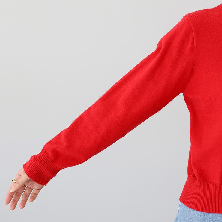 天竺クルーネックニットカーディガン | FUNNY COMPANY＋  | 詳細画像23 