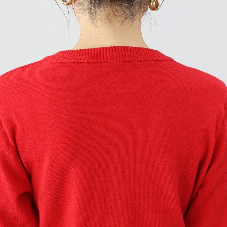 天竺クルーネックニットカーディガン | FUNNY COMPANY＋  | 詳細画像22 