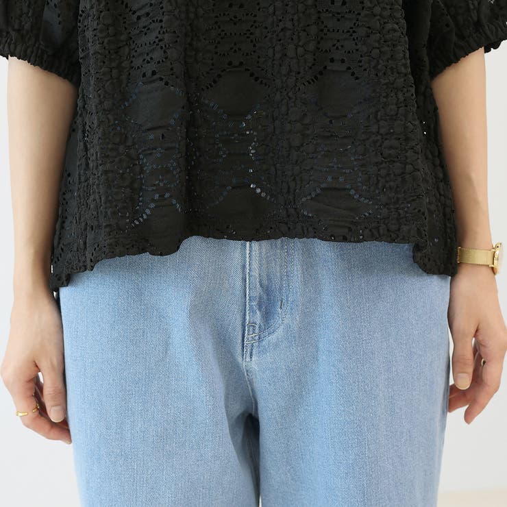 カットレースバックリボンプルオーバー | FUNNY COMPANY＋  | 詳細画像24 