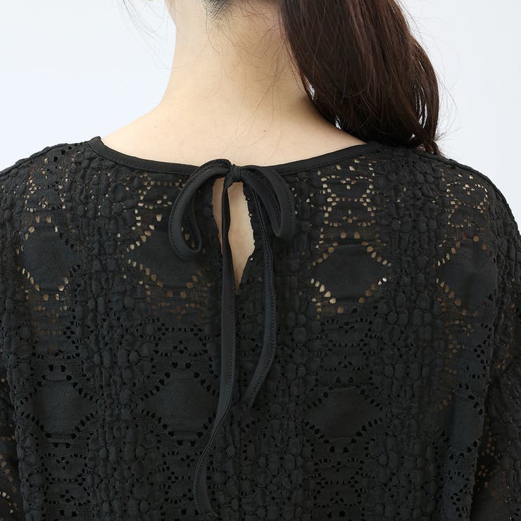 カットレースバックリボンプルオーバー | FUNNY COMPANY＋  | 詳細画像22 