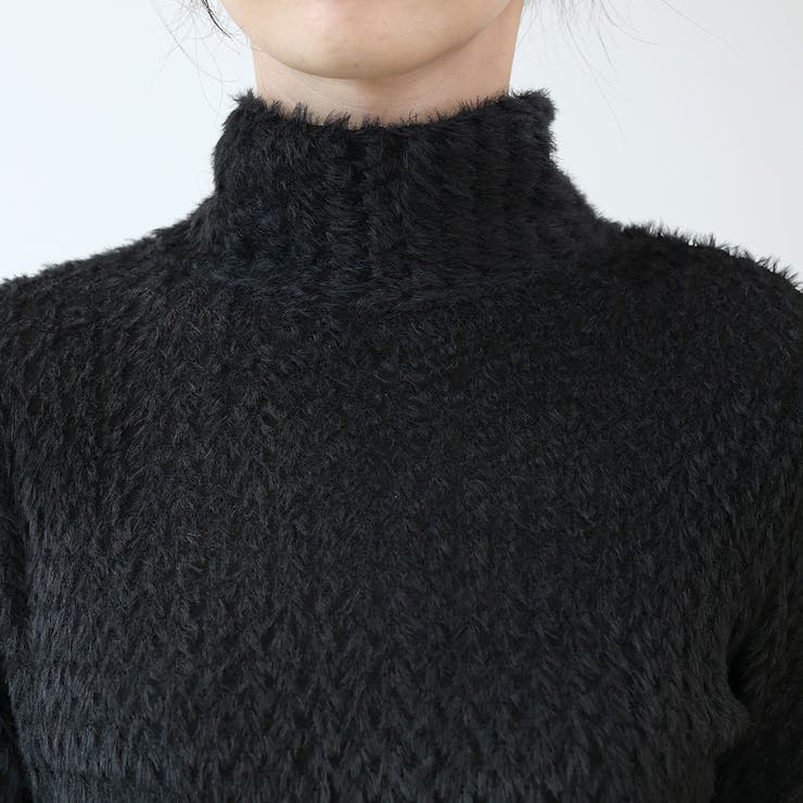 ショートフェザーハイネックプルオーバー | FUNNY COMPANY＋  | 詳細画像21 