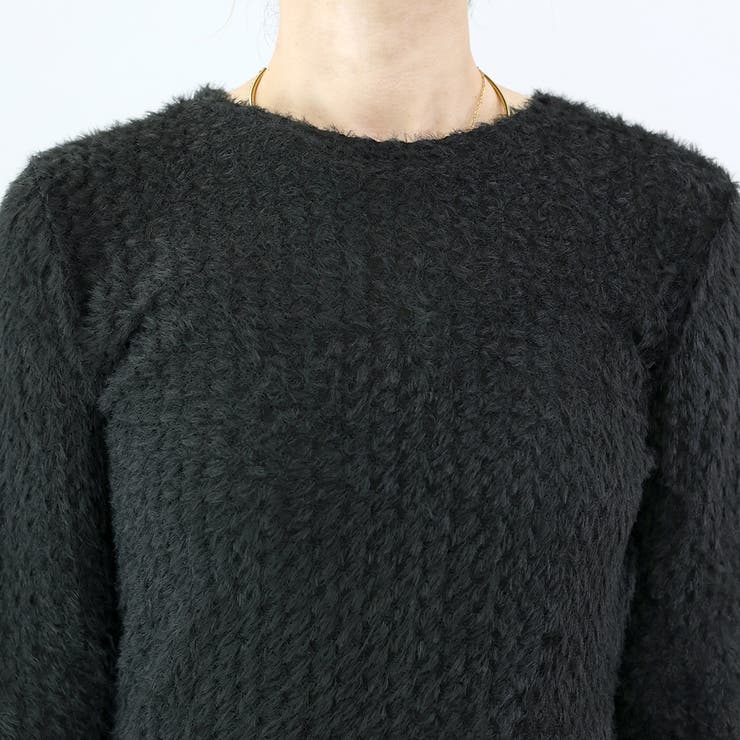 ショートフェザークルーネックプルオーバー | FUNNY COMPANY＋  | 詳細画像21 