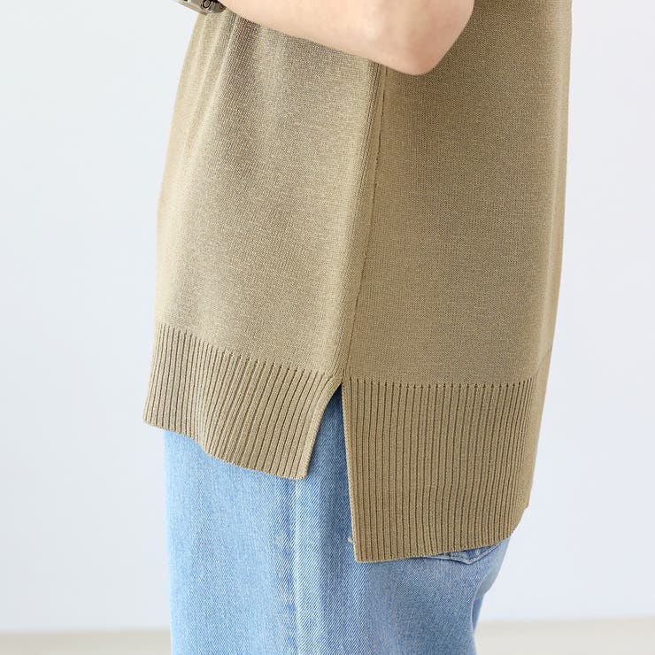 T/RVネックニットベスト | FUNNY COMPANY＋  | 詳細画像24 