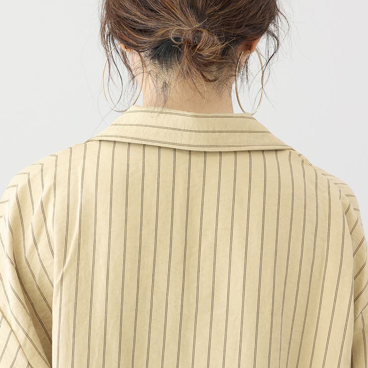 ダブルストライプスキッパーシャツ | FUNNY COMPANY＋  | 詳細画像22 