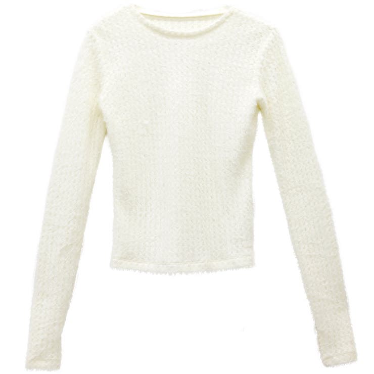 ショートフェザークルーネックプルオーバー | FUNNY COMPANY＋  | 詳細画像27 