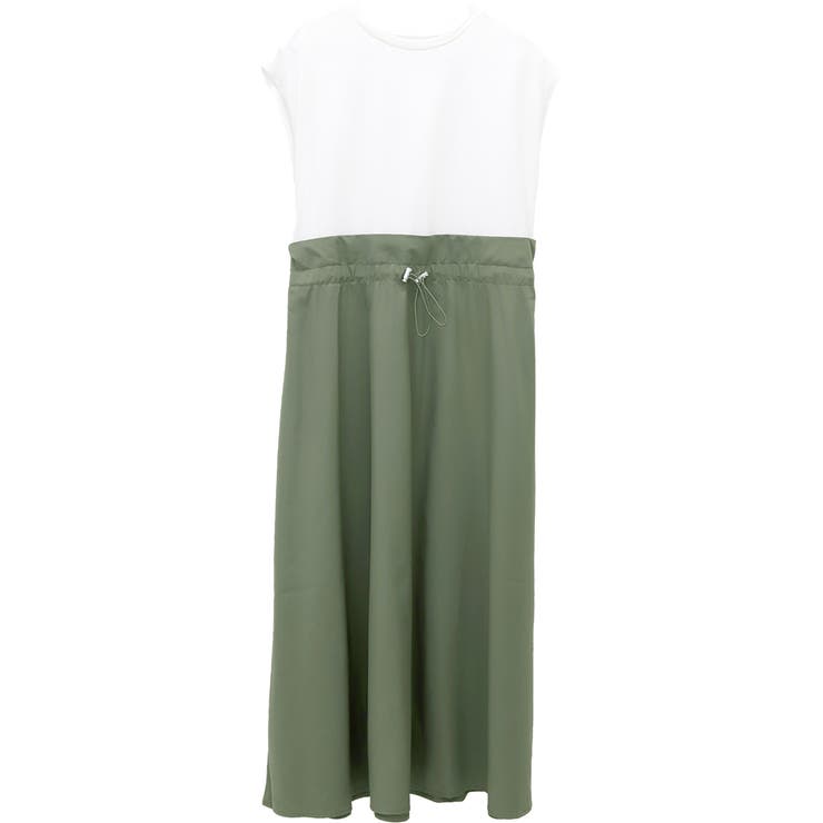 異素材切替ドロストドッキングワンピース | FUNNY COMPANY＋  | 詳細画像26 