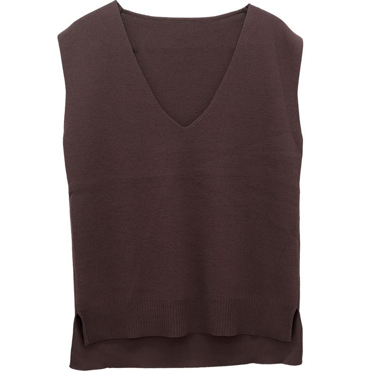 T/RVネックニットベスト | FUNNY COMPANY＋  | 詳細画像25 