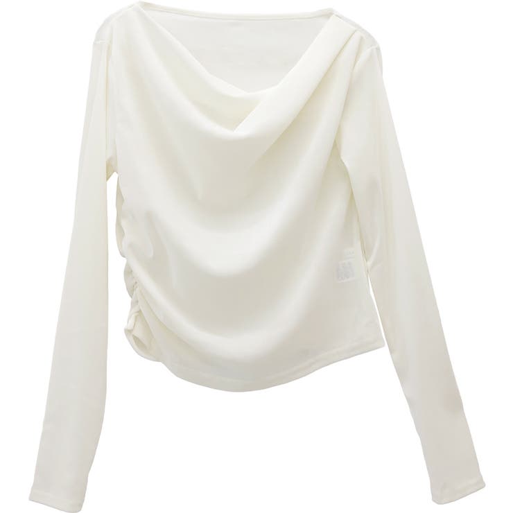 シアーベロアドレープネックプルオーバー | FUNNY COMPANY＋  | 詳細画像26 