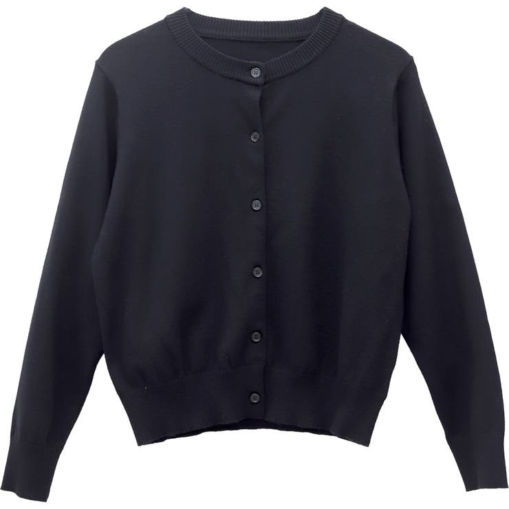 天竺クルーネックニットカーディガン | FUNNY COMPANY＋  | 詳細画像25 