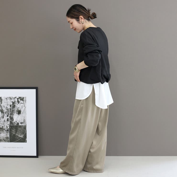 T/C裏毛袖タックバルーンプルオーバー | FUNNY COMPANY＋  | 詳細画像2 