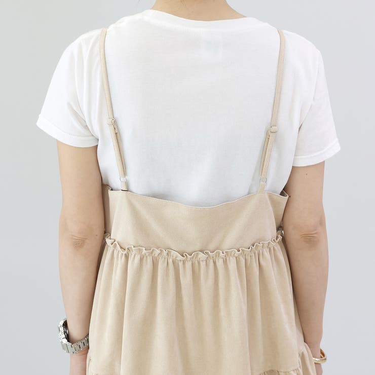 フェイクスエードティアードキャミチュニック | FUNNY COMPANY＋  | 詳細画像22 