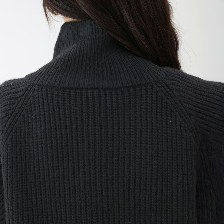 片畦編みダブルジップニットベスト | FUNNY COMPANY＋  | 詳細画像22 