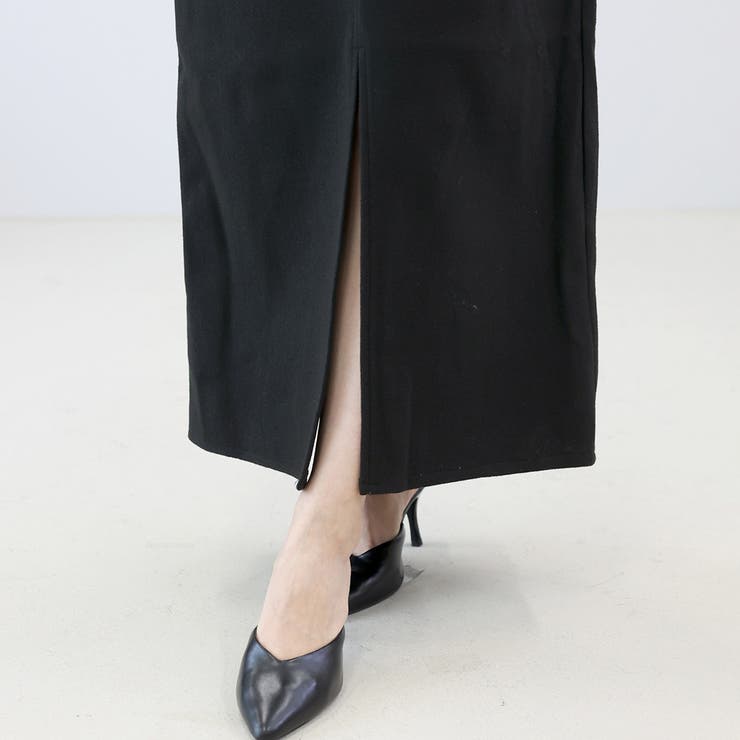 フェイクウールVネック2WAYサロペットワンピース | FUNNY COMPANY＋  | 詳細画像24 