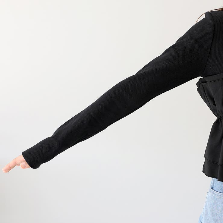 T/Cテレコｘ異素材レイヤードプルオーバー | FUNNY COMPANY＋  | 詳細画像22 