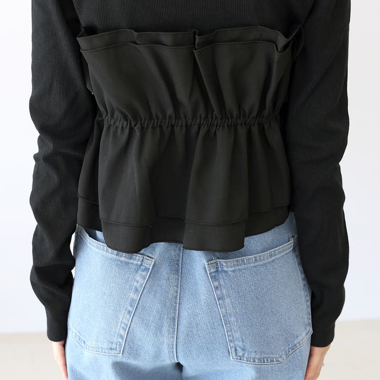 T/Cテレコｘ異素材レイヤードプルオーバー | FUNNY COMPANY＋  | 詳細画像24 