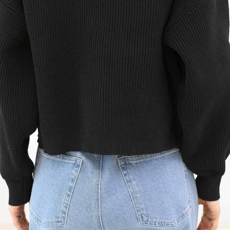 片畦編みマルチボタンニットカーディガン | FUNNY COMPANY＋  | 詳細画像24 