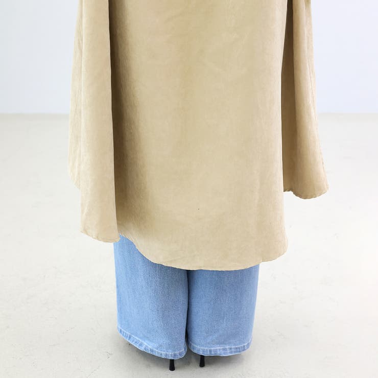 エステル起毛袖ボリュームシャツワンピース | FUNNY COMPANY＋  | 詳細画像25 