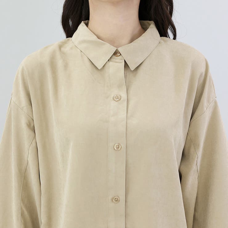 エステル起毛袖ドロストブラウス | FUNNY COMPANY＋  | 詳細画像21 