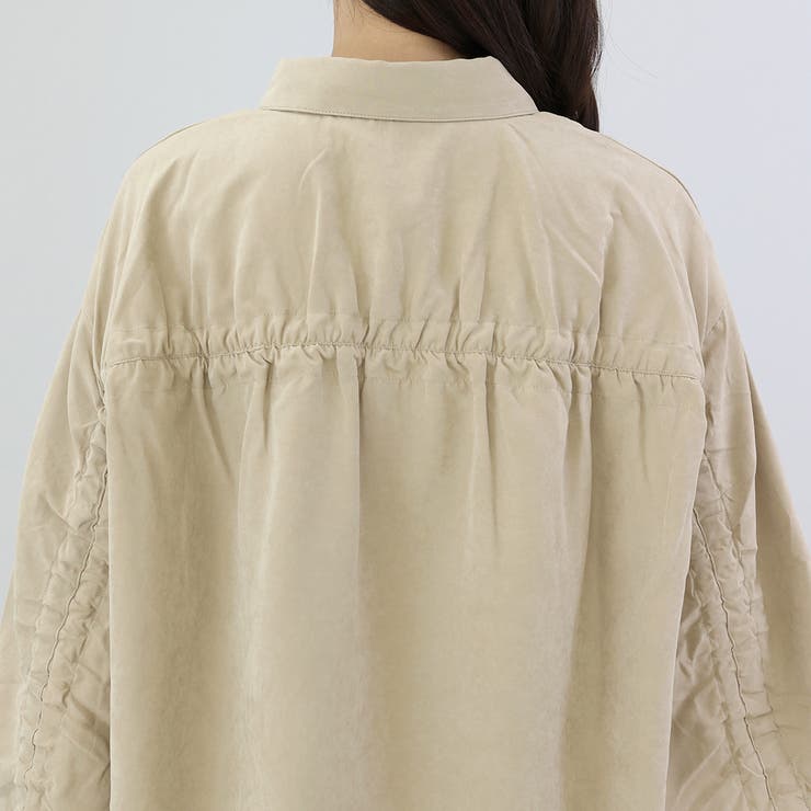 エステル起毛袖ドロストブラウス | FUNNY COMPANY＋  | 詳細画像22 