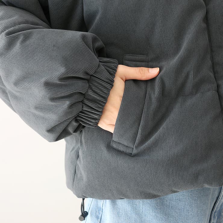細コーデュロイ中綿ブルゾン  | FUNNY COMPANY＋  | 詳細画像23 