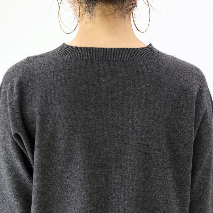 ホールガーメントクルーネックプルオーバー | FUNNY COMPANY＋  | 詳細画像22 