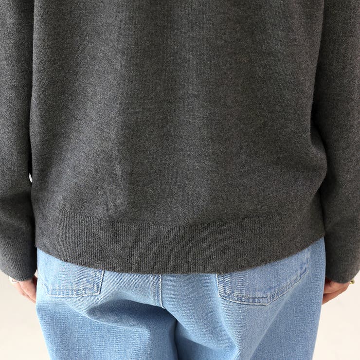 ホールガーメントクルーネックプルオーバー | FUNNY COMPANY＋  | 詳細画像24 