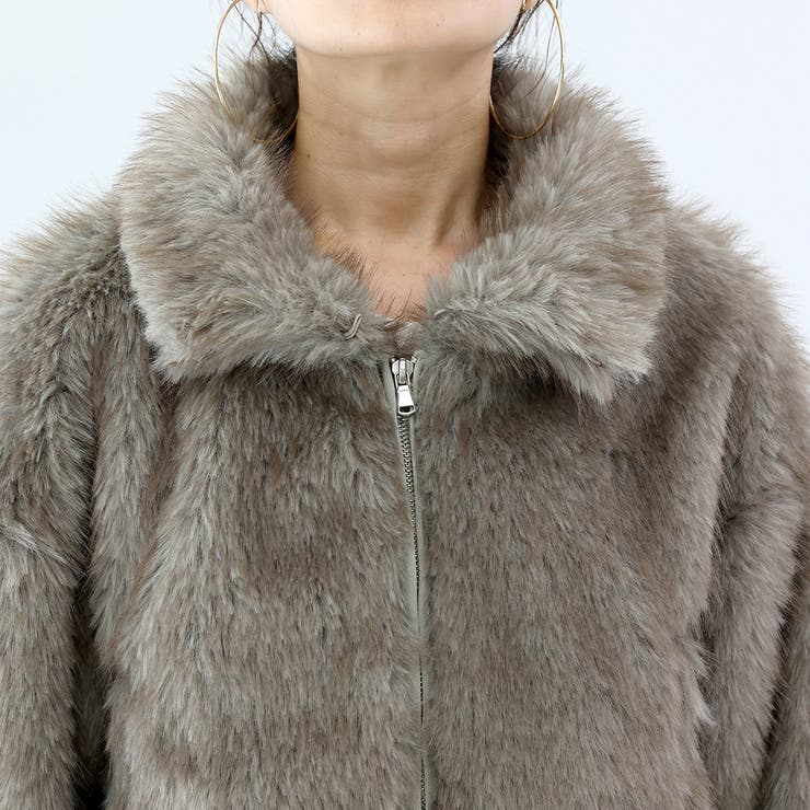 ミックスファーダブルジップコート | FUNNY COMPANY＋  | 詳細画像21 