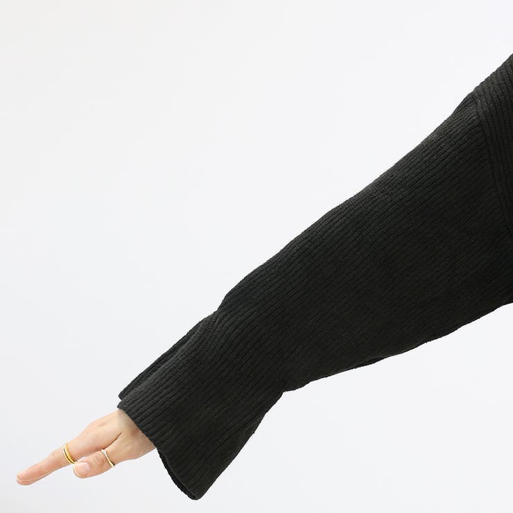 7G重ねリブVネックニットカーディガン | FUNNY COMPANY＋  | 詳細画像23 