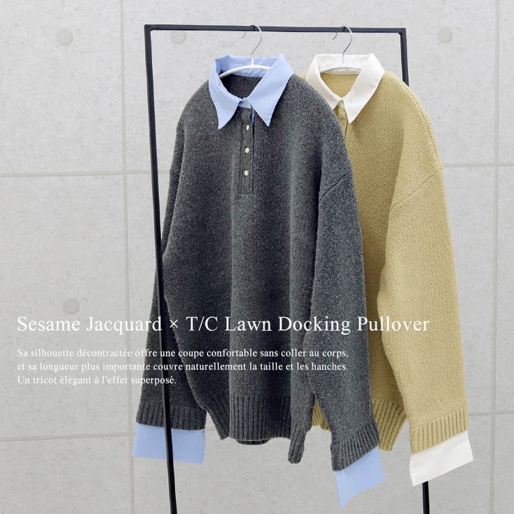 ゴマジャガードｘT/Cローンドッキングプルオーバー | FUNNY COMPANY＋  | 詳細画像8 