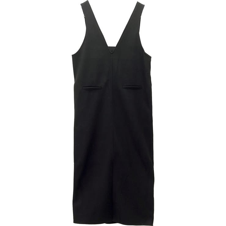 フェイクウールVネック2WAYサロペットワンピース | FUNNY COMPANY＋  | 詳細画像25 