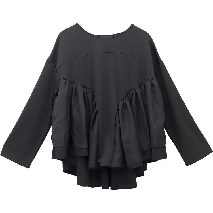 異素材切替フリルブラウス | FUNNY COMPANY＋  | 詳細画像25 