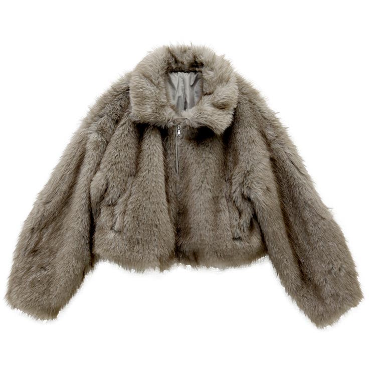 ミックスファーダブルジップコート | FUNNY COMPANY＋  | 詳細画像26 