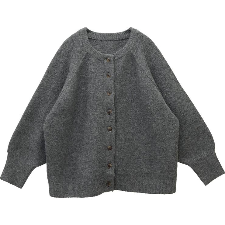 5G天竺クルーネックゆるカーディガン | FUNNY COMPANY＋  | 詳細画像25 