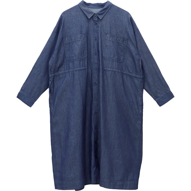 4.5ozドロストデニムシャツワンピース  | FUNNY COMPANY＋  | 詳細画像25 
