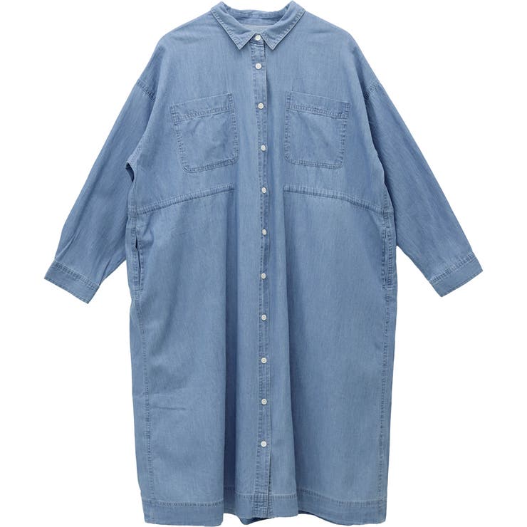 4.5ozドロストデニムシャツワンピース  | FUNNY COMPANY＋  | 詳細画像26 