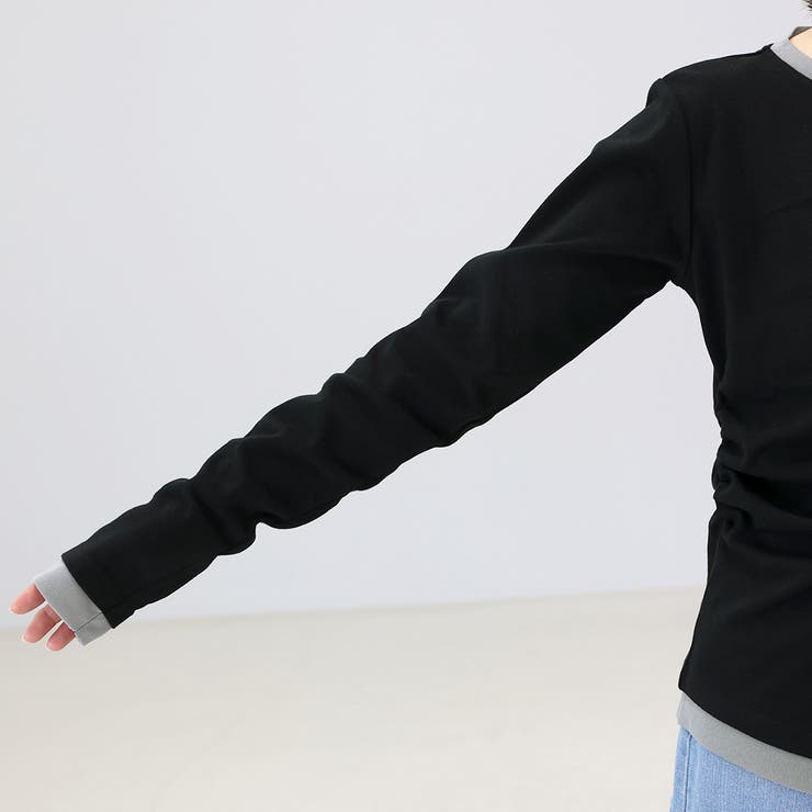 T/Cフライスｘメッシュドレープカーディガン | FUNNY COMPANY＋  | 詳細画像22 