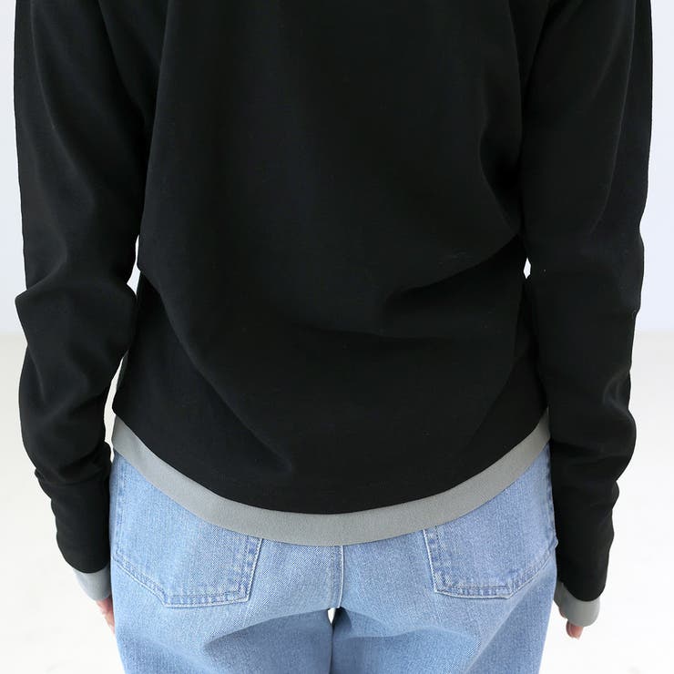 T/Cフライスｘメッシュドレープカーディガン | FUNNY COMPANY＋  | 詳細画像24 