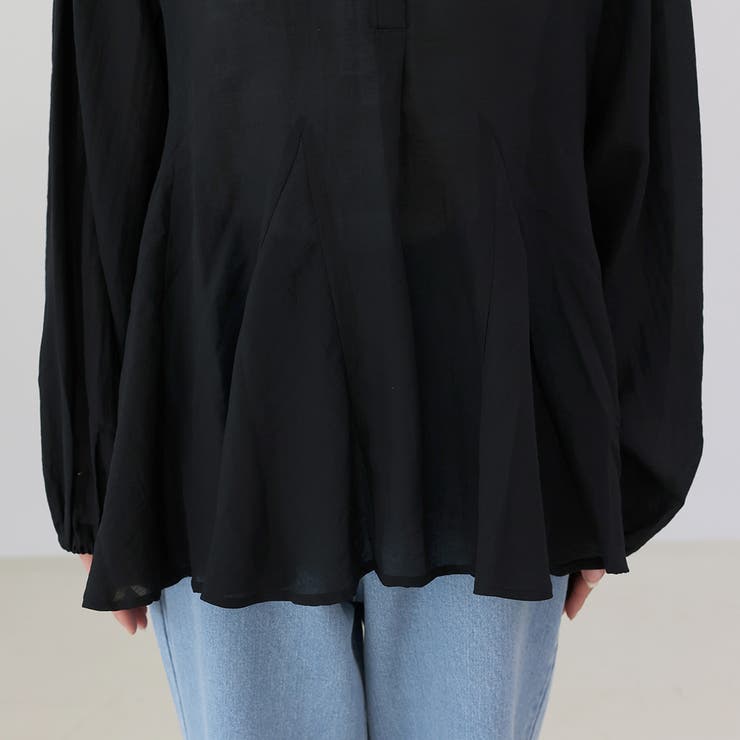 スキッパーペプラムブラウス  | FUNNY COMPANY＋  | 詳細画像23 