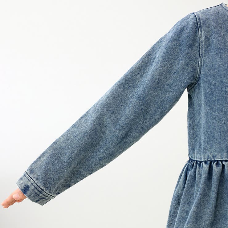 ペプラムデニムジャケット | FUNNY COMPANY＋  | 詳細画像22 