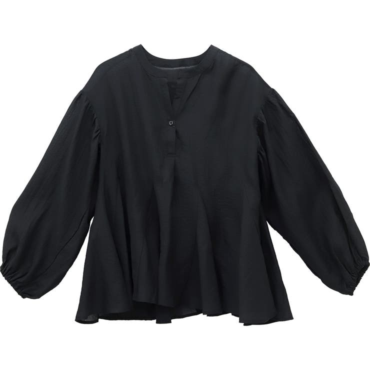 スキッパーペプラムブラウス  | FUNNY COMPANY＋  | 詳細画像25 