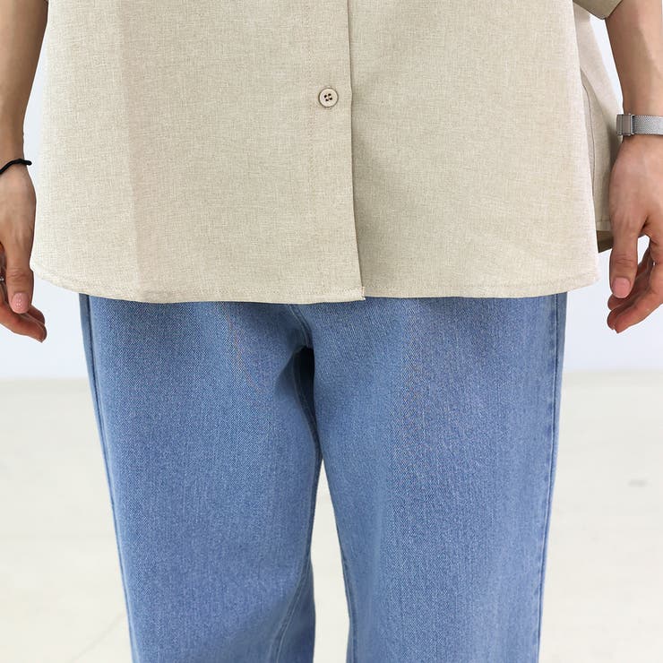 エステルツイル2WAYスリーブ半袖シャツ | FUNNY COMPANY＋  | 詳細画像24 