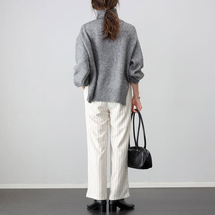 フロントベンツストライプパンツ | FUNNY COMPANY＋  | 詳細画像19 