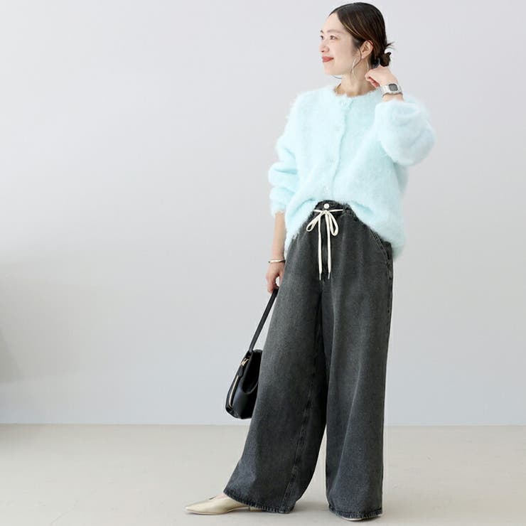 ドロストデニムワイドパンツ | FUNNY COMPANY＋  | 詳細画像11 