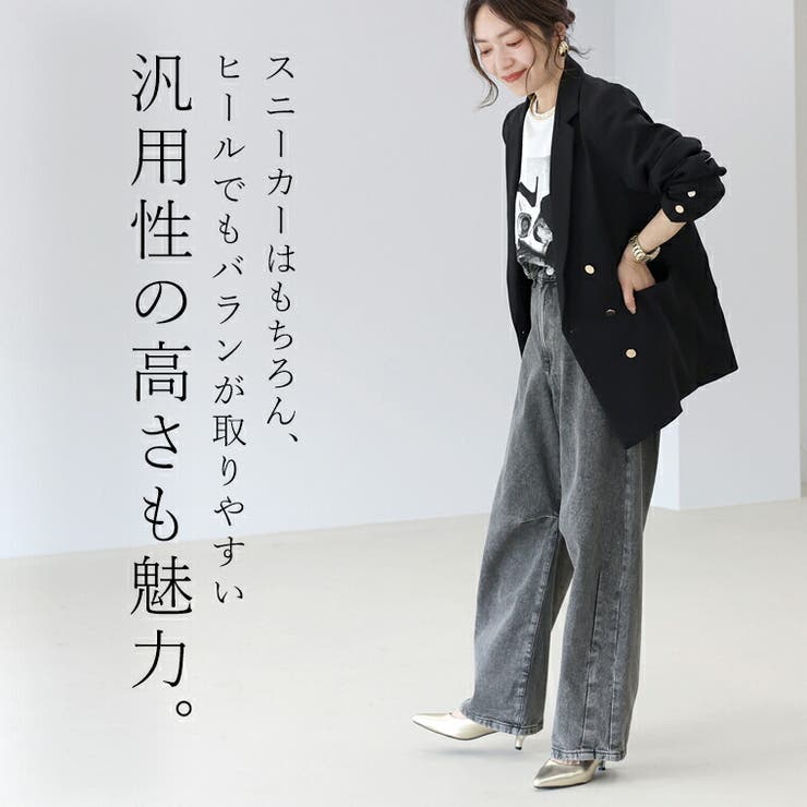12.5ozカーブデニムパンツ | FUNNY COMPANY＋  | 詳細画像12 