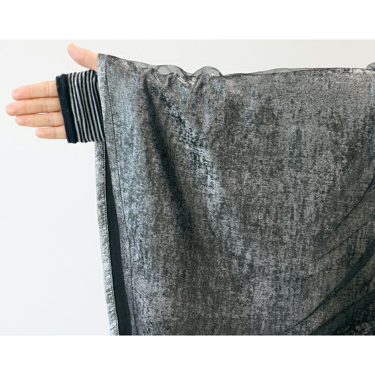 メタリックｘチュール重ねロングスカート | FUNNY COMPANY＋  | 詳細画像20 