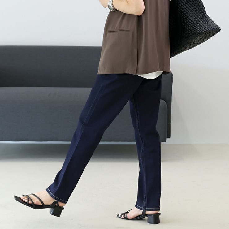 ストレッチデニムテーパードパンツ | FUNNY COMPANY＋  | 詳細画像17 