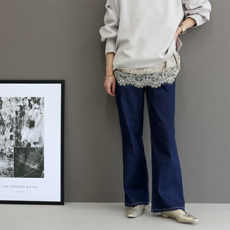 ボーテストレッチデニムパンツ | FUNNY COMPANY＋  | 詳細画像15 