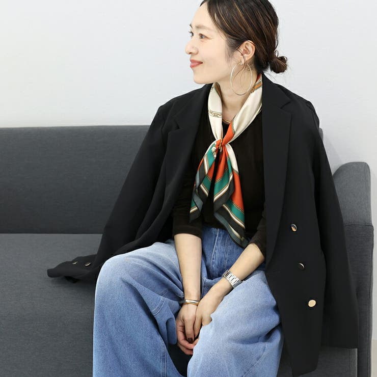 アソートプリントスカーフ | FUNNY COMPANY＋  | 詳細画像10 